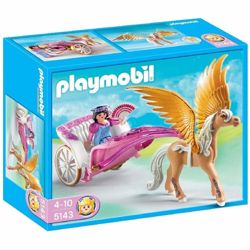 Playmobil 5143 Princesas Pegaso Con Carruaje  Original Intek