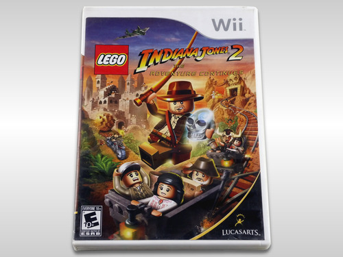 Lego Indiana Jones 2 The Adventures Continues Nintendo Wii