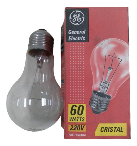 Lâmpada Incandescente - 60w - 220v - E27 - Ge