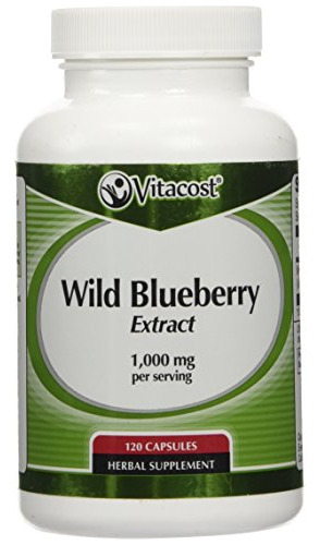 Vitacost Wild Blueberry Extract - 1000 Mg Por Porción - 120 