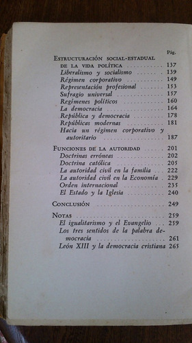 Concepción Católica De La Política - Julio Meinvielle