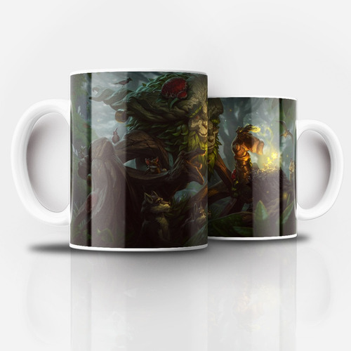 Tazón Taza Personalizada Ivern League Of Legends (skins)