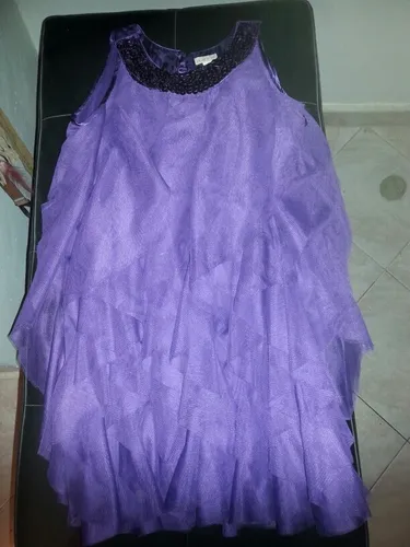 Vestido Para Nina Talla 10. (Usado)