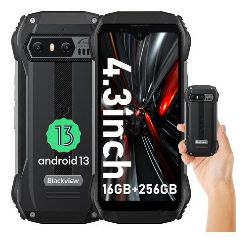 Blackview N6000 Dual Sim 16gb/256gb 4.3  3880mah 208g Android 13 Mini Teléfono Resistente