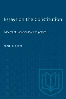 Libro Essays On The Constitution: Aspects Of Canadian Law...