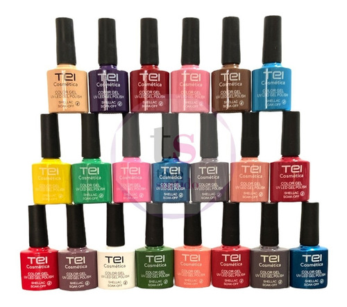 Set Esmaltado Semipermanente + Decoración De Uñas Nail Art