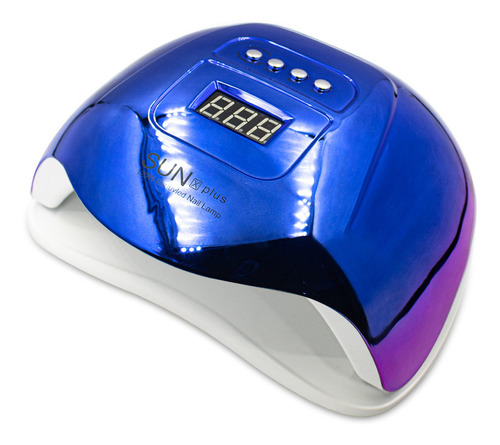 Cabine Estufa Sun X Plus Led Uv 36 Leds 120w Unhas De Gel Cor Azul