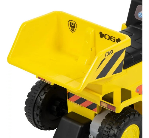 Camión Amarillo Huffy Paw Patrol Rubble 6v Para Niños