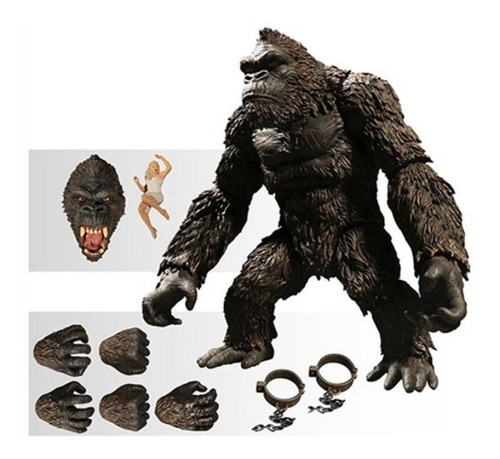 King Kong Figura Muñeco Juguete 18 Cm Mezco Vs Godzilla 