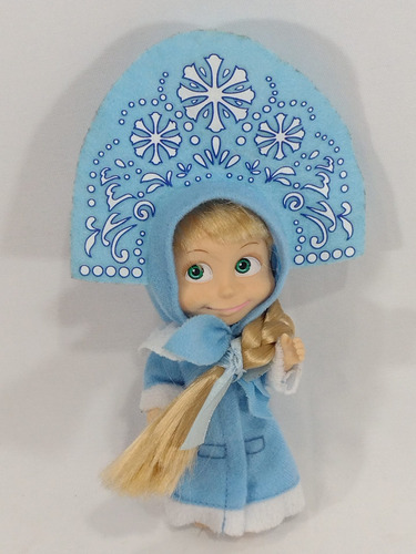 Boneca Masha (e O Urso) Na Neve Simba 16cm (Usado)