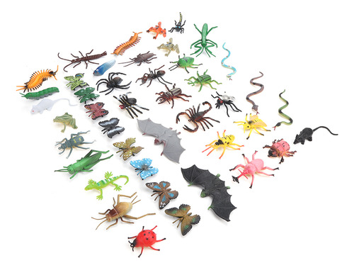 Modelo De Dinosaurio Educativo, 43 Unidades/set Insects Hi