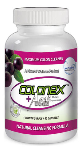 Limpiador De Colon Colonex + Acai Natural Wellness