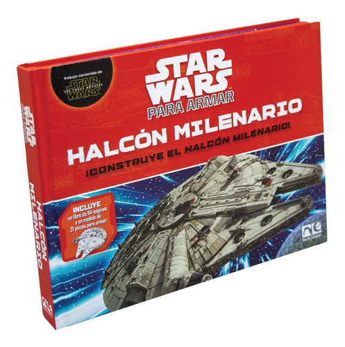 Libro Star Wars Halcon Milenario Para Armar (libro Dv 12)