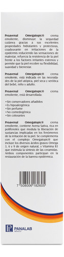 Proavenal Omegatopic Crema Emoliente Cuidado Corporal 250g