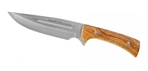 CUCHILLO DE CAZA PUÑO DE OLIVO 17 CM - CO36