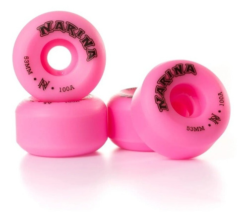 Roda Narina Arco Skate Rosa - Varios Tamanhos