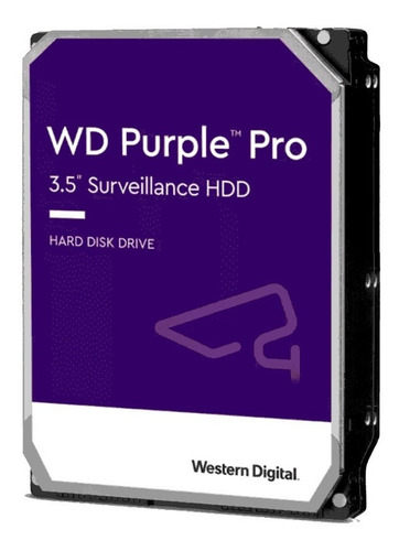 Disco Duro De 8tb Purple Pro Especial Videovigilancia Con Ia