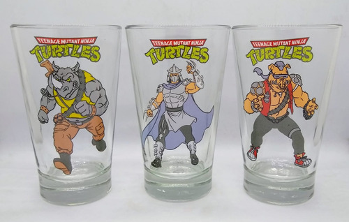 Vaso Destructor Bebop Rocoso Tortugas Ninja Tmnt Simil Pepsi