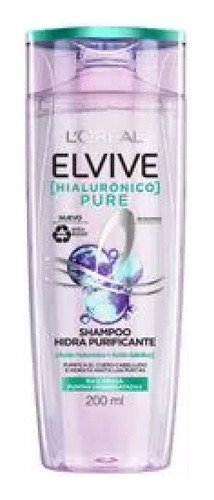 Elvive Shampoo Hialuronico Pure X200ml 