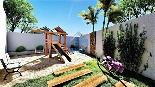 Lindas Casas Em Condomínio Fechado No Bairro Iguaçu, Em Araucária, Em Fase De Construção, Podendo Parcelar Entrada Durante Período De Obras. - Ca01209 - 69026909