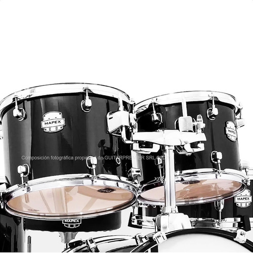 Imagen 5 de 10 de Bateria Mapex Prodigy Completa Fierros Banqueta Pedales Set