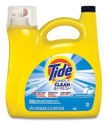 Tide Simply Clean & Fresh Liquid Laundry Detergent Refre Vvc