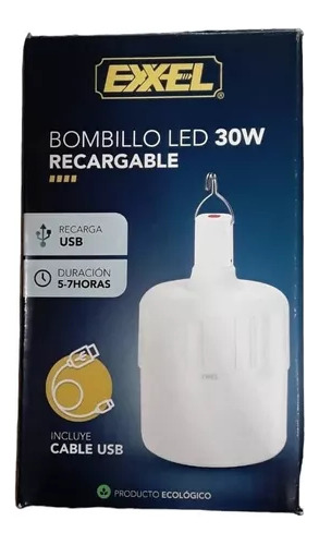 Bombillo Led Emergencia 30w Exxel 205000008827