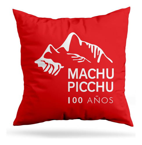 Cojin Deco Machu Picchu 100 Años (d0718 Boleto.store)