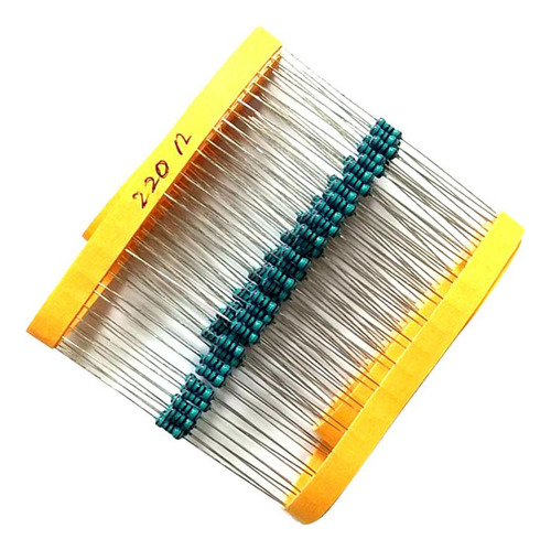 El Resistor Metálica De 0.25w ± 1% La Estabilidad De