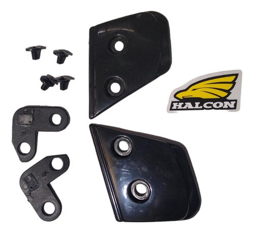 Kit Mecanismo Visor Halcon H5 Bagattini Motos