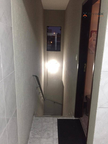 Sobrado Com 3 Dormitórios À Venda, 230 M² Por R$ 795.000 - Vila Scarpelli - Santo André/sp - So0430