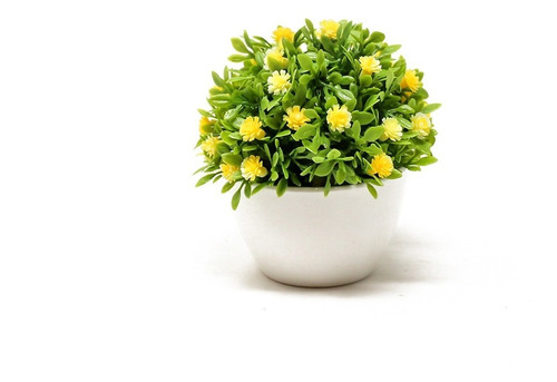 Plantin Artificial Bonsai Flores 10cm