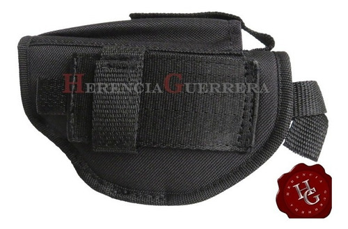 Imagen 5 de 8 de Pistolera Funda Panqueque Porta Cargador Houston Crosman Cr