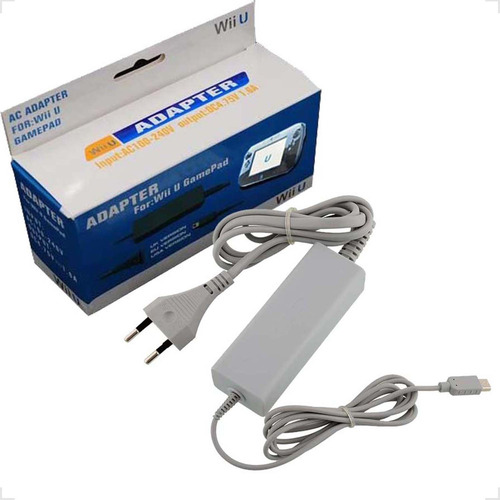 Fonte Ac Adaptador Bivolt Game Pad Compatível Nintendo Wii U