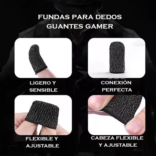 40 Dedales Para Dedos Gamer Guantes Para Dedos Gamer Freefire Garena and  pubg.