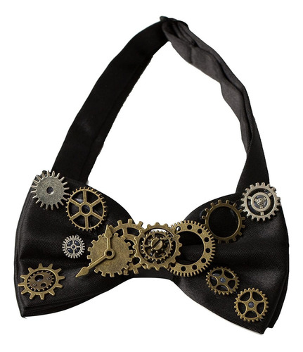 Kogogo Steampunk Gears Pajarita Retro Accesorio De Disfraz