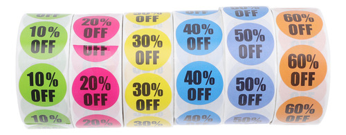 Xinnuo 6 Rollos De Pegatinas Adhesivas Con Descuento