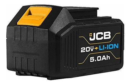 Jcb Tools - Bateria De Iones De Litio De 20 V 5,0 Ah Con I