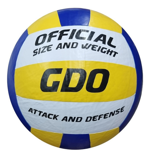 Pelota De Voley Cuero Sintético Gdo Attack And Defense