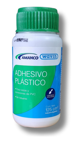 Pegamento Adhesivo De Contacto Pvc Amanco Wavin X 125 Cm3