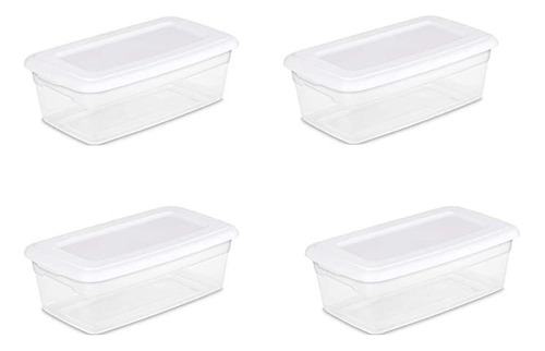 Sterilite Caja De Zapatos De Almacenamiento De 6 Cuartos - .