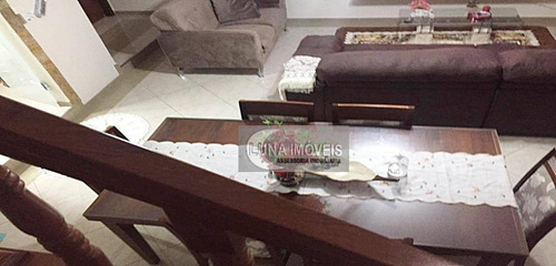 Imagem 30 de 30 de Sobrado Com 3 Dormitórios À Venda, 243 M² Por R$ 583.000,00 - Jardim Stella - Santo André/sp - So0724