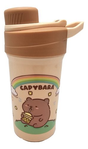 Kit Lunchera Capibara Infantil Marrón Capibara