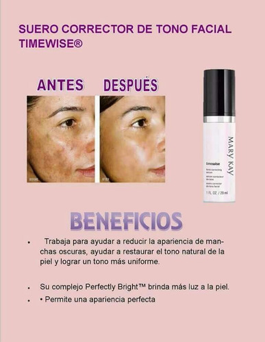 Corector Tono Facial De Mary Kay