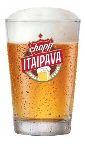 Copo De Vidro Cerveja Caldereta Chopp Itaipava 300ml