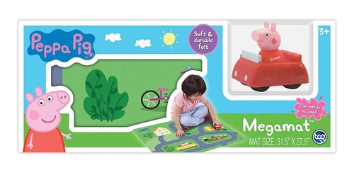 Megamat Peppa Pig Tapete De Juego ( 1 Vehículo )