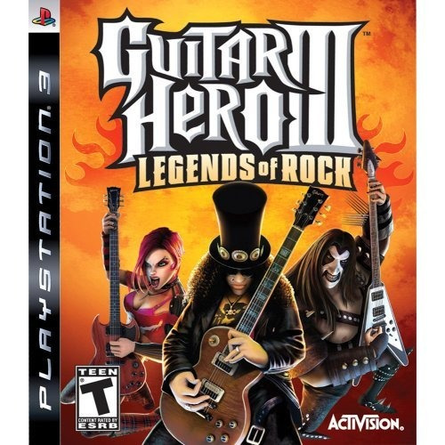 Guitar Hero Iii: Legends Of Rock - Playstation 3 (sólo Juego