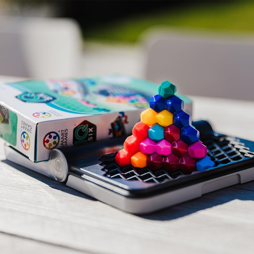 Juego De Rompecabezas 3d Iq Six Pro Smartgames, 120 Desaf...