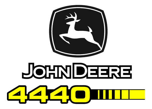 Kit De Calcomanias Para Maquinaria John Deere 4440