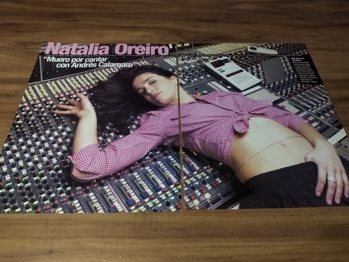 (u379) Natalia Oreiro * Clippings Revista 2 Pgs * 2000